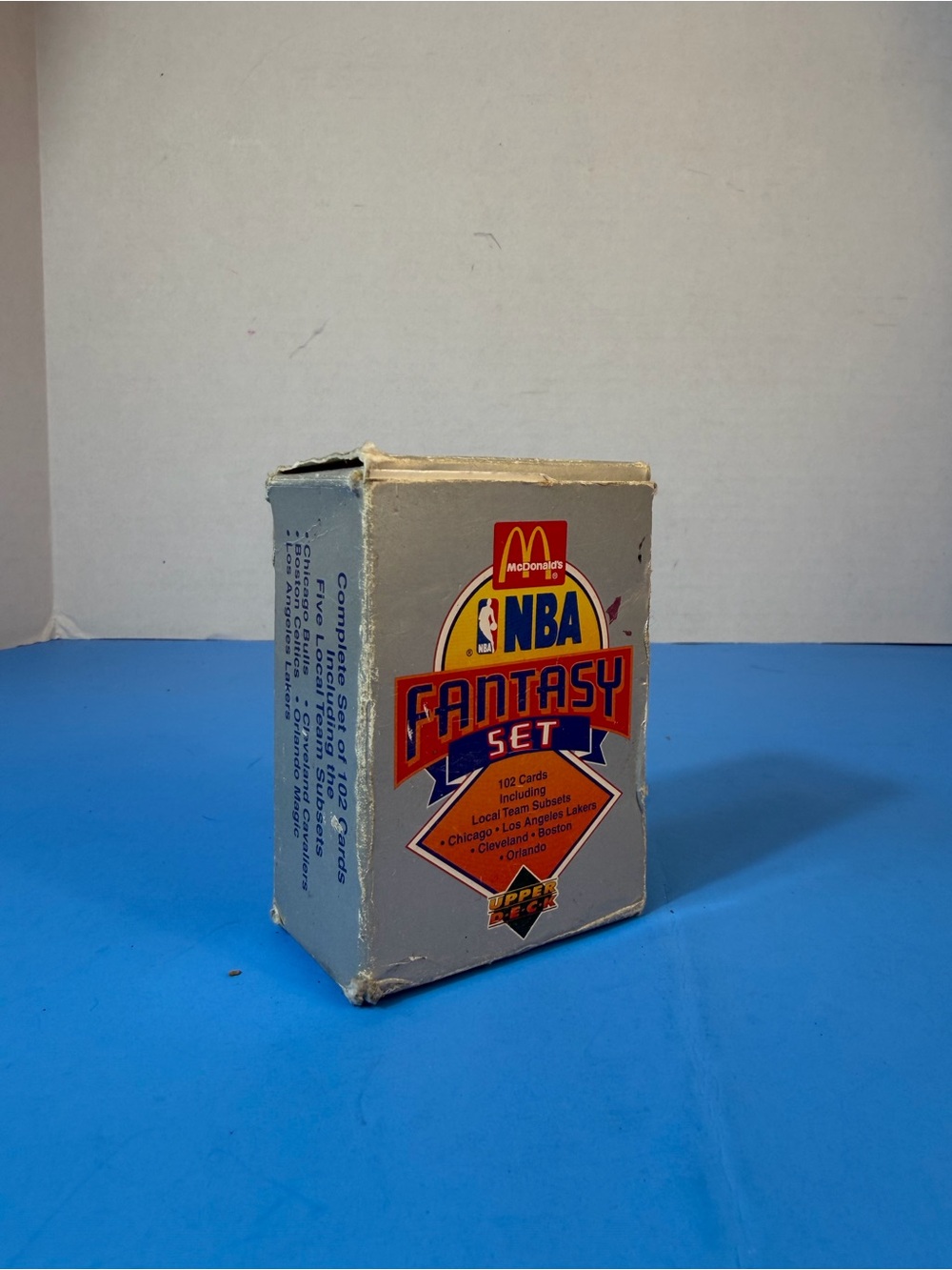 Vintage 1993 Upper Deck "McDonald's" basketball card set (102 cards).